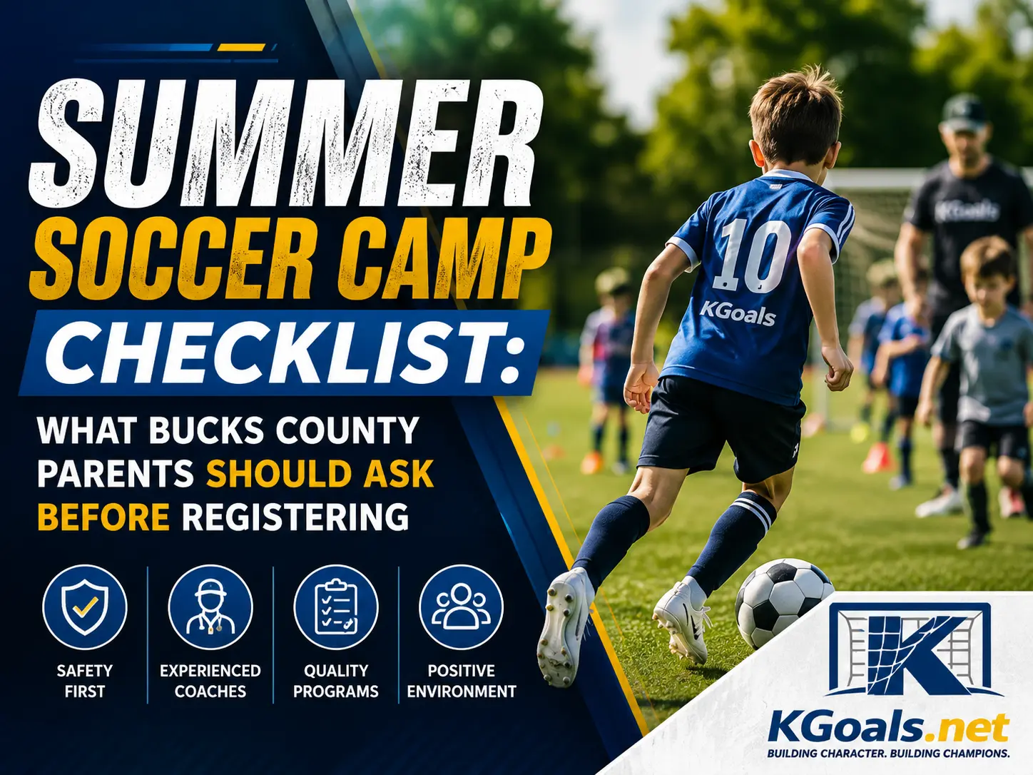 summer soccer camp Bucks County